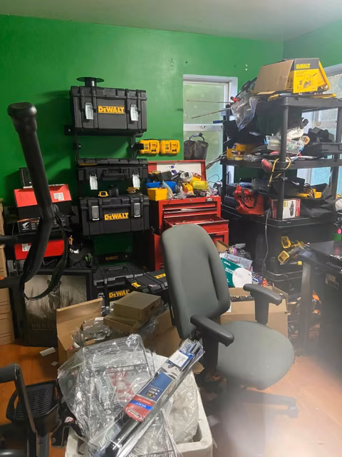 toolroom: before organizing