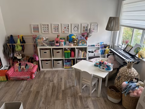 playroom: after organizing